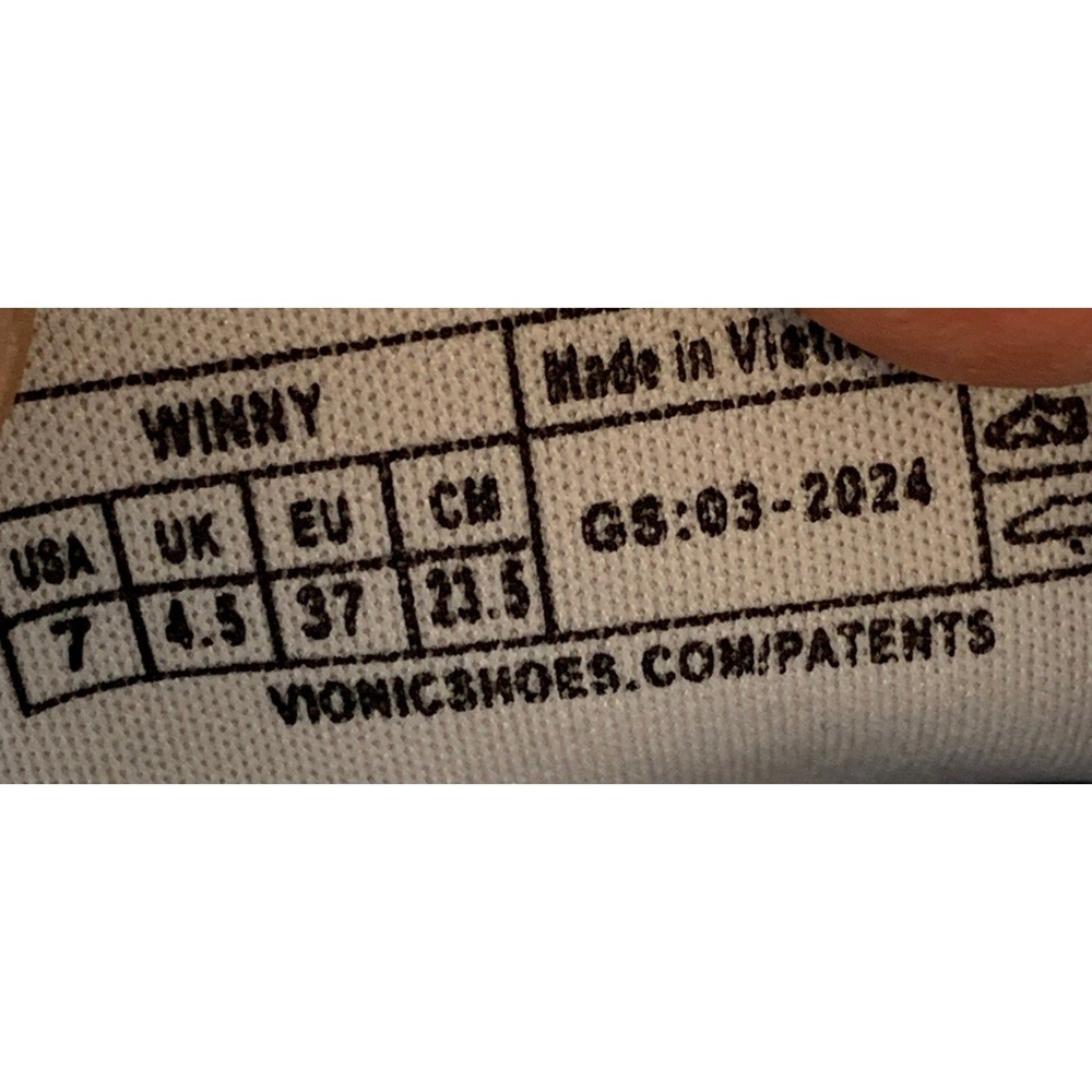 Vionic Winny Women's Silver Metallic Leather Lace Up Sneakers  7 Comfort Shoes - Picture 7 of 11